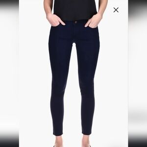 DL1961 Emma Low Rise Skinny Jeans Dark Wash Blue Sz 26